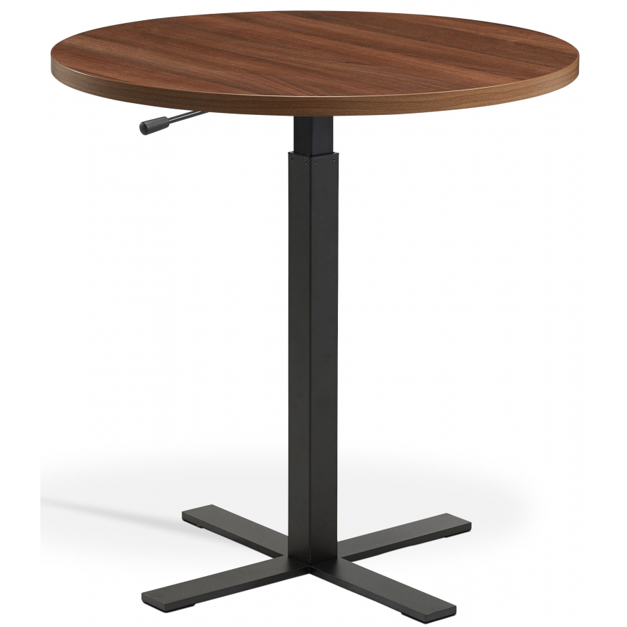 Boost Gas Lift Single Leg Table for Round Tops